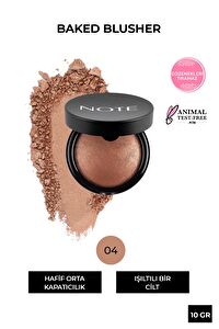 Note Baked Allık 04 Deeply Bronze Işıltılı Highlighter