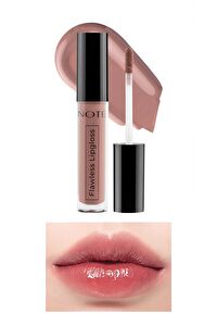 Note Flawless Lipgloss 04 Smell Of Coffee Nemlendirici Etkili Parlak Ruj - Nude