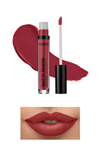 Note Matte Queen Lipstick 13 Red Elegance Kalıcı Likit Ruj - Kırmızı