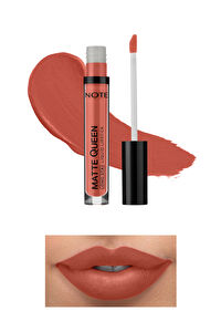 Note Matte Queen Lipstick 08 Glamour Touch Kalıcı Likit Ruj - Nude