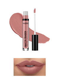 Note Matte Queen Lipstick 03 Rose Dust Kalıcı Likit Ruj - Nude