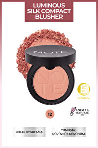 Note Luminous Silk Compact Allık 12 Rosy Glow