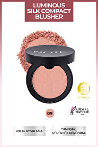 Note Luminous Silk Compact Allık 09 Dusty Pink