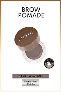 Note Brow Pomade 03 Dark Brown Kalıcı Kaş Pomadı