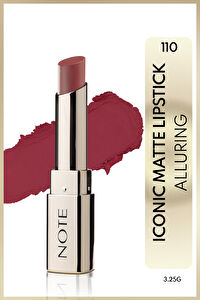 Note Iconic Matte Lipstick 110 Alluring Kalıcı Mat Ruj - Kırmızı