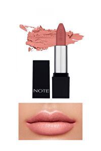 Note Mattever Lipstick 06 Sunset Party Yarı Mat Saten Bitişli Ruj - Pembe