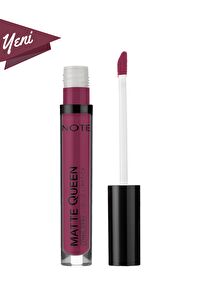 Note Matte Queen Lipstick 19 Berry Blast Kalıcı Likit Ruj - Mor