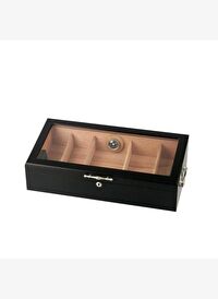 Passatore Alman Gastro Puro Kutusu Humidor Siyah 150's