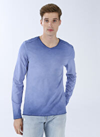 T-Box Koyu Lacivert Erkek Sweatshirt 62LAR MATT (E) SW