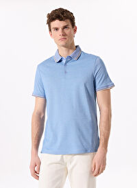 Fabrika Comfort Mavi Erkek Polo Yaka Regular Fit Polo T-Shirt CM DS 01 02