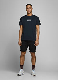 Siyah Erkek Chino Şort 12165892 JJIRICK ORIGINAL SHORT   