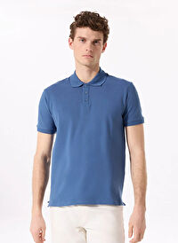 Fabrika Mavi Erkek Basic Düz Polo T-Shirt LEGOLAS Y