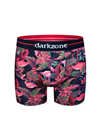 Darkzone Erkek Dijital Baskılı Flamingo Desenli Boxer DZN2062