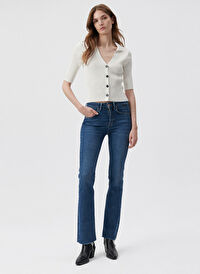 Mavi MARIA Koyu Mavi Kadın Skinny Fit Denim Pantolon 101225-80680