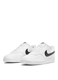 Nike DH2987-101 NIKE COURT VISION LO NN Beyaz - Siyah Erkek Günlük Spor Ayakkabı