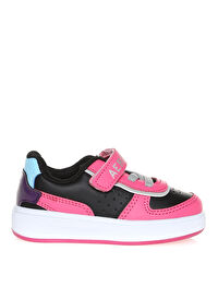 Siyah - Fuşya Erkek Çocuk Sneaker INNANA NEW