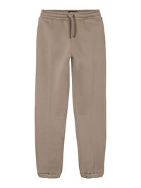 Lmtd Kahve Kız Çocuk Düz Eşofman Altı NLFKIM R SWEAT PANT W. PINTUCK    