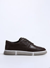 F By Fabrika Kahverengi Erkek Deri Sneaker YORKE