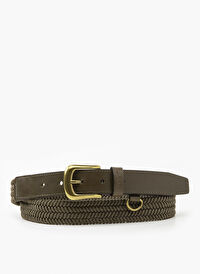 Levis Yeşil Erkek Kemer SEASONAL ROPE BELT