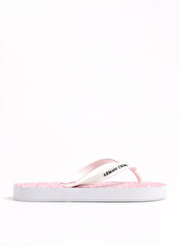 Armani Exchange Beyaz-Pembe Kadın Sandalet XDQ010XV700S606