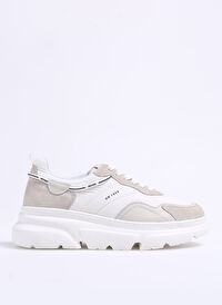 Greyder Beyaz Kadın Deri - Kumaş Sneaker 3Y2SA32540