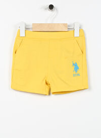 U.S. Polo Assn. Sarı Unisex Bebek Standart Kapri PAREIY023-B