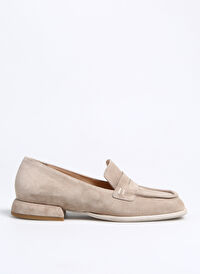 Laura Bellariva Bej Kadın Loafer 8760 