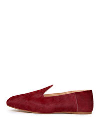 Osay Kırmızı Kadın Deri Loafer LA CHILI RED