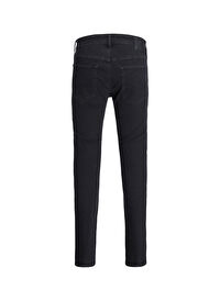Jack & Jones Siyah Erkek Dar Paça Tapered  Denim Pantolon 12246951_JJIMIKE JJORIGINAL SQ 356