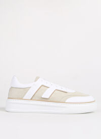 Fabi Beyaz-Bej Erkek Sneaker FU0828.B00ZIP82N