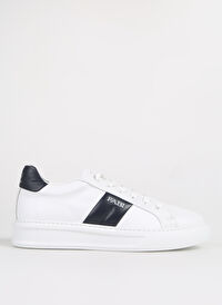 Fabi Beyaz-Siyah Erkek Deri Sneaker FU0456.B04ZIP18N