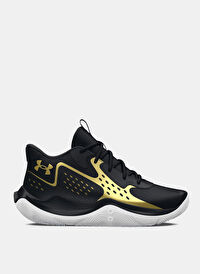 3026635-002 UA GS JET '23 Siyah Erkek Çocuk Basketbol Ayakkabısı 