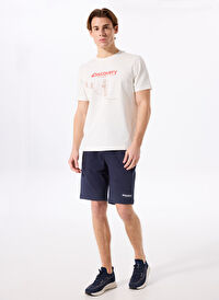 Discovery Expedition Lacivert Erkek Sweat Şort D4SM-SHT3286    