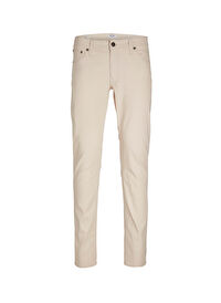 Jack & Jones Krem Erkek Dar Paça Slim Fit Denim Pantolon JPSTGLENN JJORIGINAL PANT