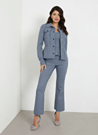 Guess Bebe Yaka Mavi - Beyaz Kadın Büstiyer W4GH37WG492-L71U