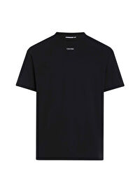 Calvin Klein Bisiklet Yaka Siyah Erkek T-Shirt K10K112487BEH