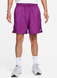 Nike Mor Erkek Bol Kesim Düz Şort FN3307-503 M NK CLUB FLOW SHORT 