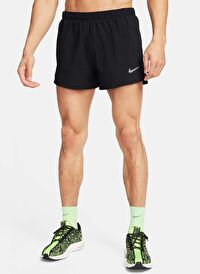 Nike Siyah Erkek Normal Düz Şort FN3355-010 M NK DF FAST 3IN BF SHOR 