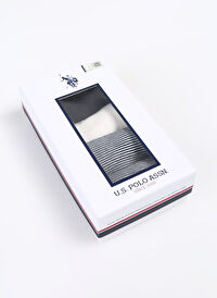 U.S. Polo Assn. Lacivert Erkek Patik Çorap 4'LU PAKET 