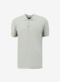 Fabrika Düz Açık Haki Erkek Polo T-Shirt F4SM-TST 0942