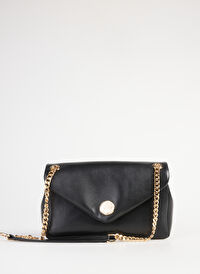 Vince Camuto Siyah Kadın 24x16x6 cm Deri Çapraz Çanta