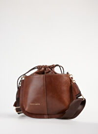 Vince Camuto Kahve Kadın 25x20,5x6,5 cm Deri Tote Çanta