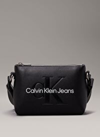 Calvin Klein Siyah Kadın 21x14,5x8 cm Çapraz Çanta K60K6127030GQ