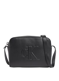 Calvin Klein Siyah Kadın 18x13x7 cm Çapraz Çanta K60K612726BEH