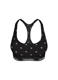 Calvin Klein Siyah Kadın BRALETTE 0000F3785EPCS Baskılı Bralet Sütyen 