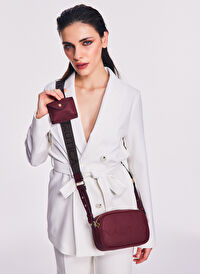 Nautica Bordo Kadın 19x27x8 cm Çapraz Çanta CN6529T 