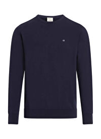 Calvin Klein  Bisiklet Yaka Lacivert Erkek Kazak K10K113549CHW