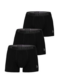 U.S. Polo Assn. Siyah Erkek Boxer 80097-BOXER 