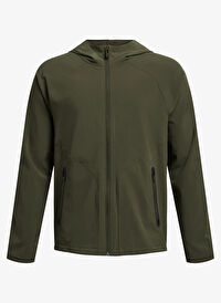 Under Armour Haki Erkek Çocuk Düz Ceket 1383126-390-UA B Unstoppable Full Z 