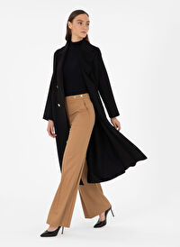 Pierre Cardin Siyah Kadın Kaban JOSE 